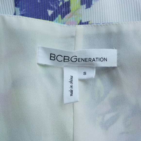 BCBG Flower Print Strap Dress - Picture 5 of 7